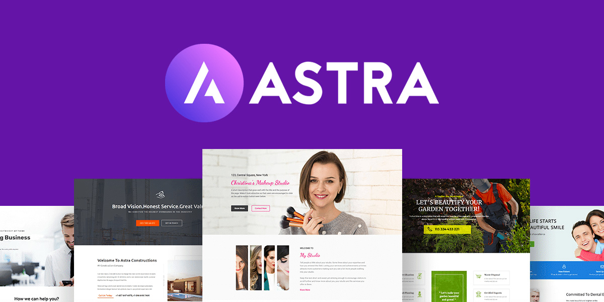 قالب وردپرسی Astra