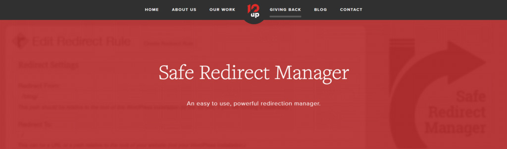 افزونه Safe Redirect Manager