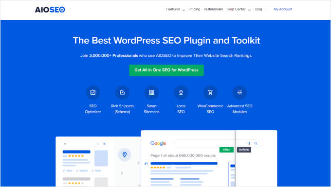 افزونه All in One SEO