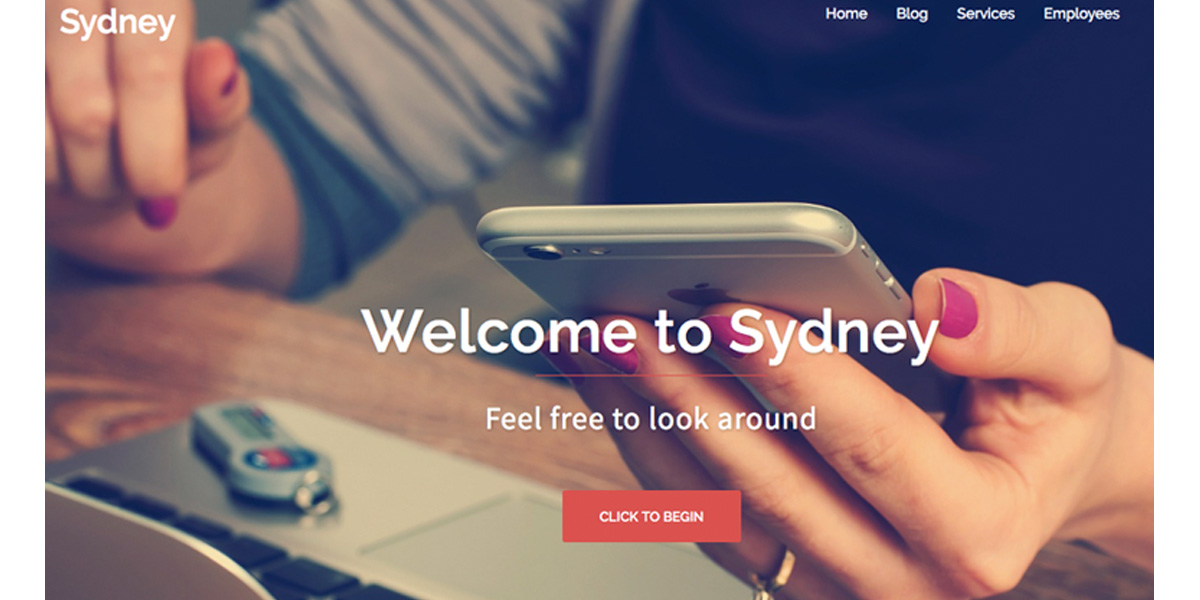 قالب وردپرس Sydney