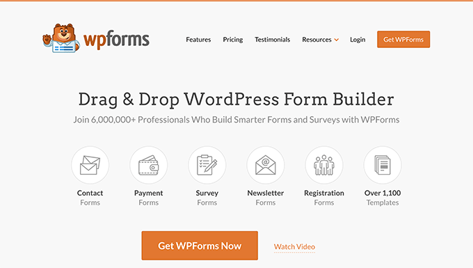 افزونه WPForms