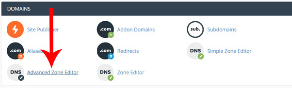 تنظیمات Zone Editor در سی پنل