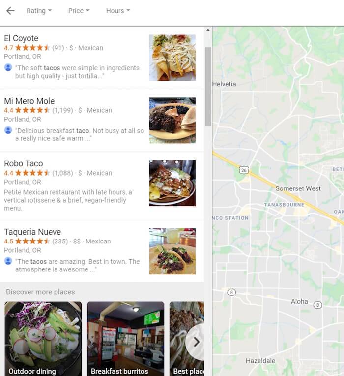 Discover more places