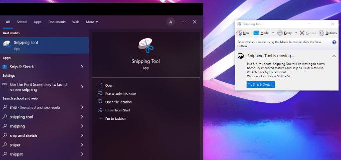 تهیه اسکرین شات در ویندوز