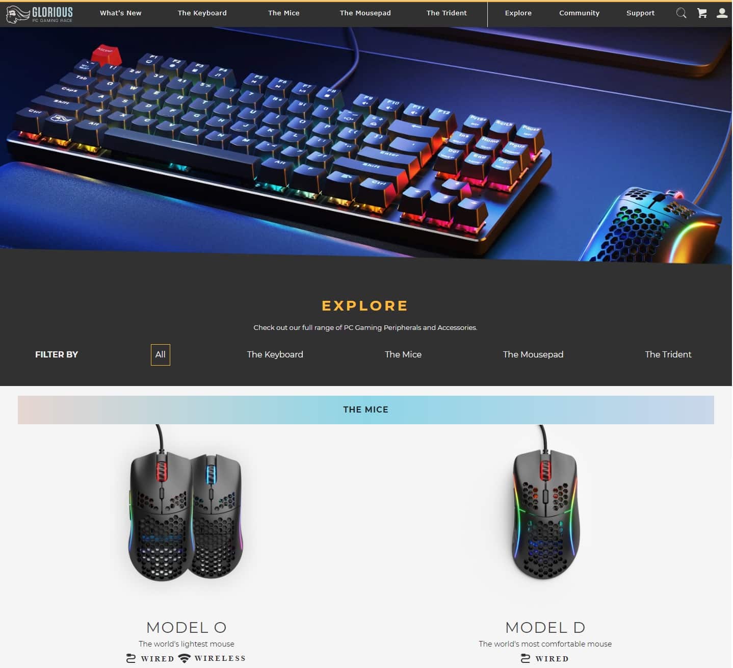 Glorious PC Gaming Race شرکت