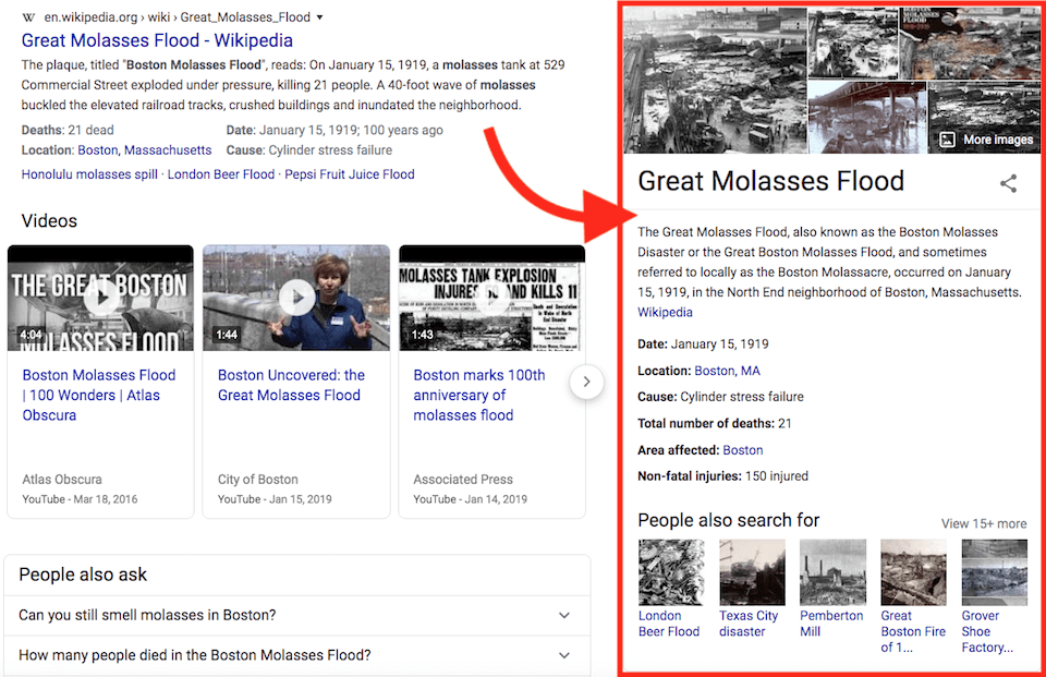 پنل دانش (Knowledge panel)