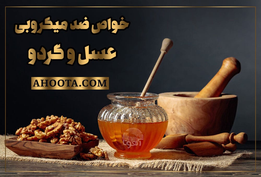 خواص ضد میکروبی عسل و گردو