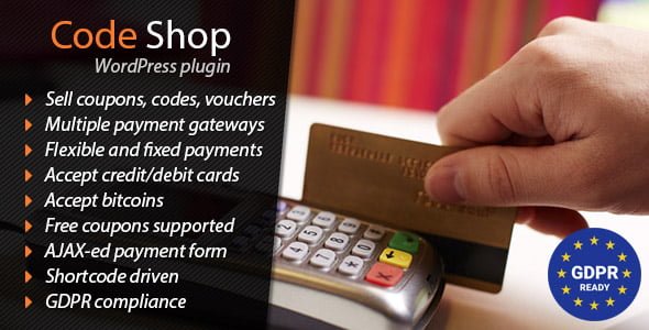 Code Shop for WordPress- کد تخفیف ووکامرس