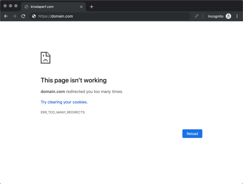 خطای Too Many Redirects در وردپرس چیست؟
