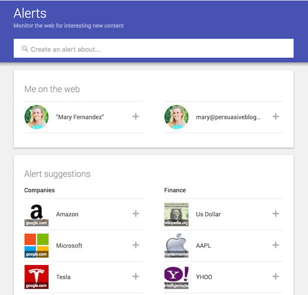 Google Alerts- دیجیتال مارکتینگ 