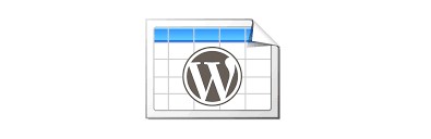 TablePress plugin