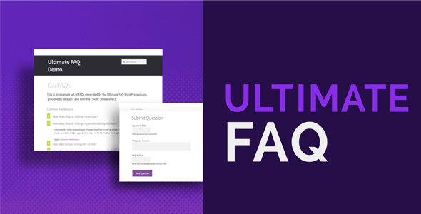 افزونه Ultimate FAQ