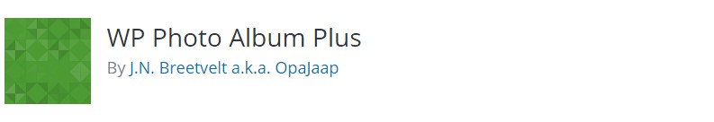 افزونه WP Photo Album Plus