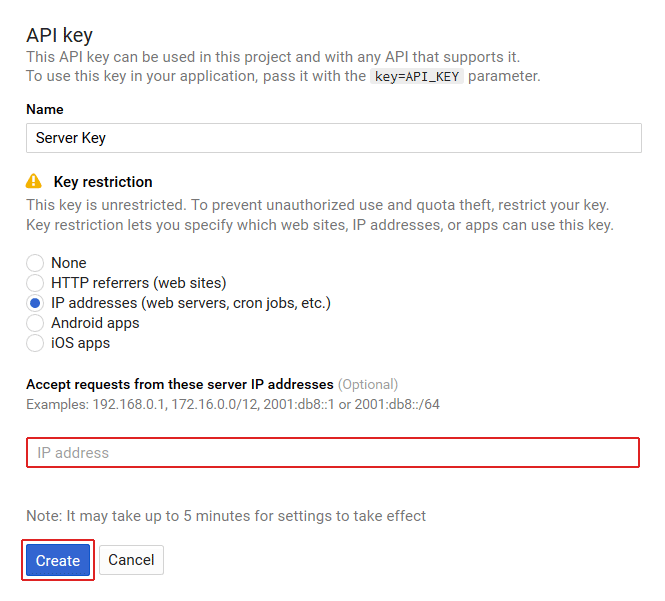 api key- دریافت کد ای پی آی