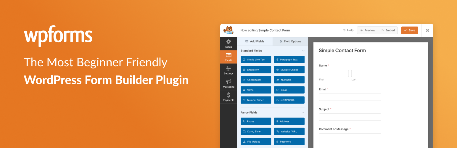فرمساز WPForms