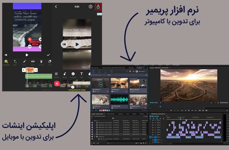 نرم افزار پرمیر و اینشات
