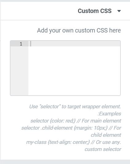 افزودن CSS سفارشی
