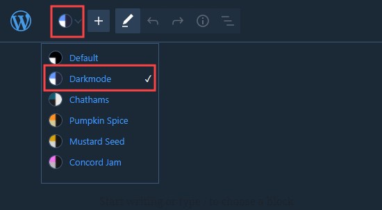 darkmod with clor option