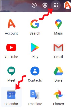 gmail calender