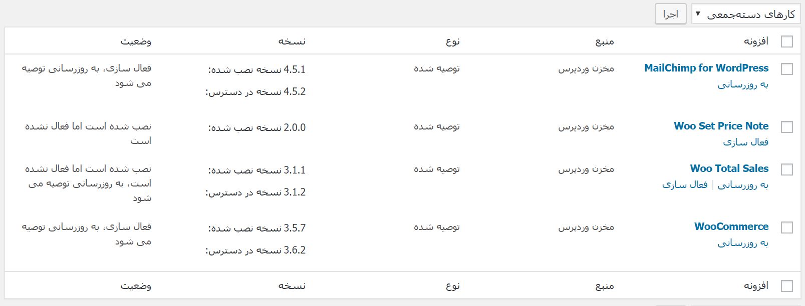 install plugins- نصب افزونه های shopical
