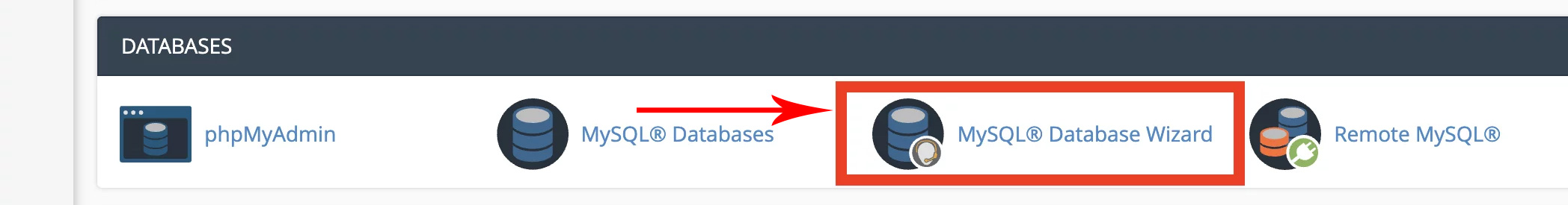 MySQL در سی پنل