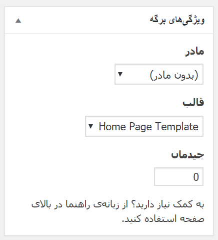 page template- قالب وردپرس Store shopline