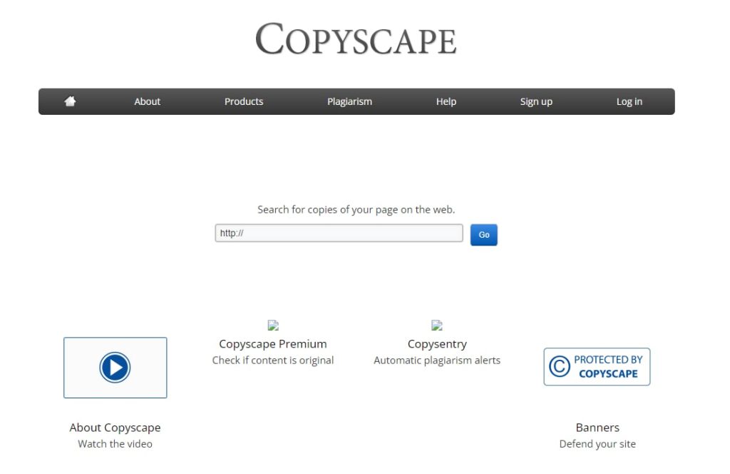 ابزار تشخیص محتوای کپی Copy scape