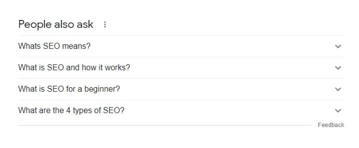 People Also Ask