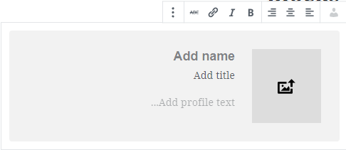 Profile Box