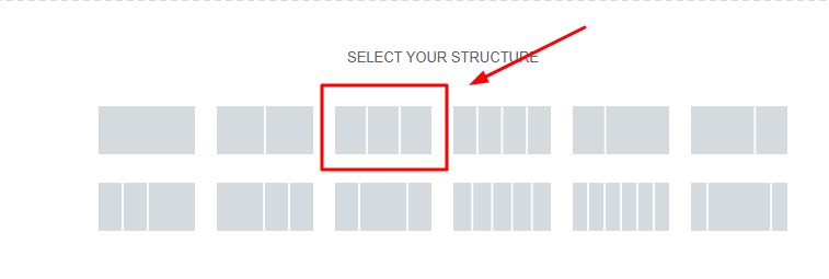 select stucture- انتخاب ساختار مشخص 