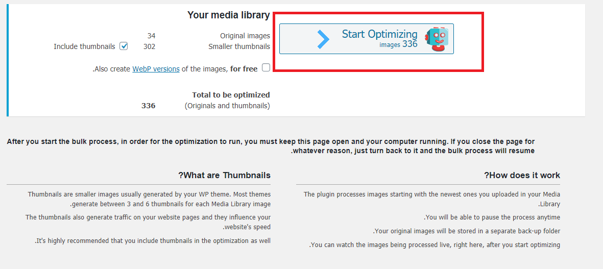 start optimization- شروع فرآیند بهینه سازی