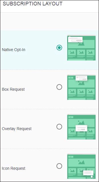 subscription layout-ایجاد نوتیفیکیشن در وردپرس