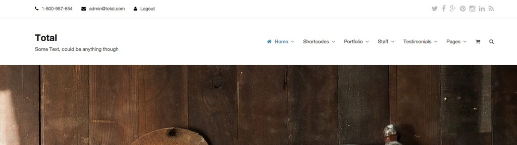 total header