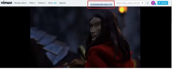 وبسایت vimeo