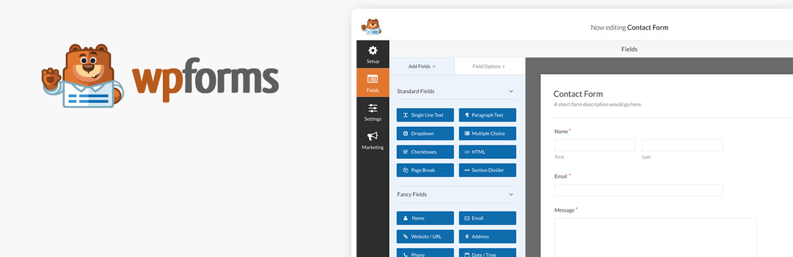 افزونه WPForms