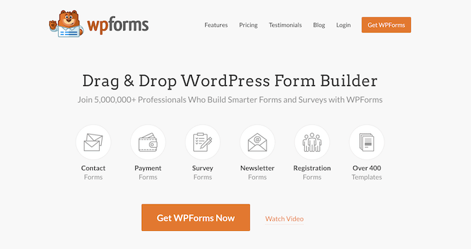 افزونه WPForms
