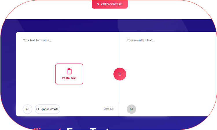 ابزار بازنویسی محتوای متنی spinbot.com