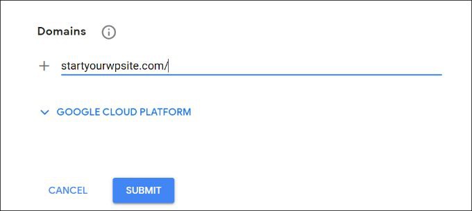 Domains